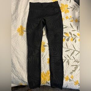 Fabletics Black Swirl Leggings